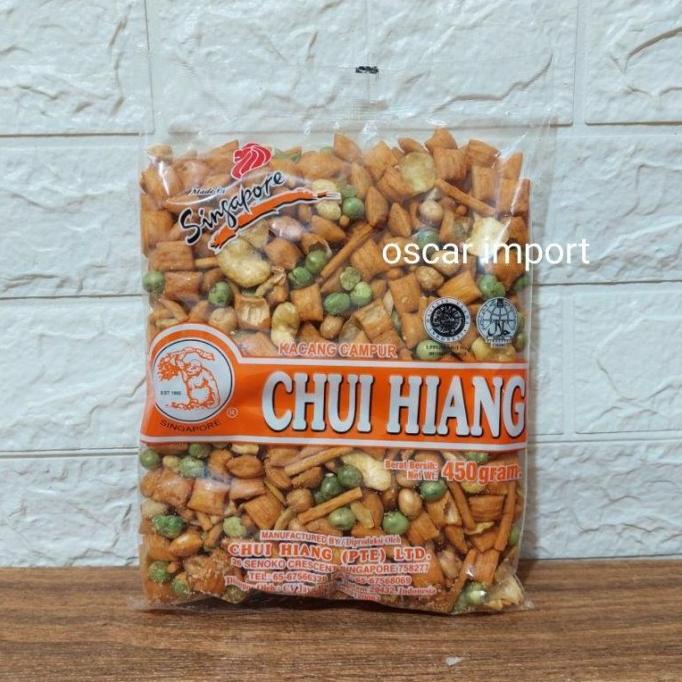 

CHUI HIANG MIX NUTS / KACANG CAMPUR 450GR IMPORT SINGAPORE