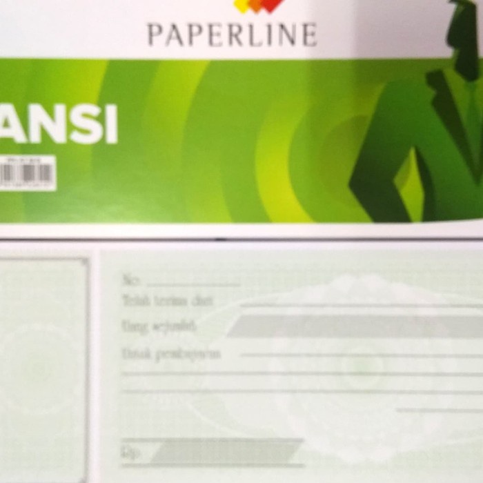 

Buku kwitansi paperline ukuran besar.