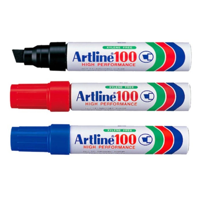 

Spidol Artline 100 waterproof extra large.