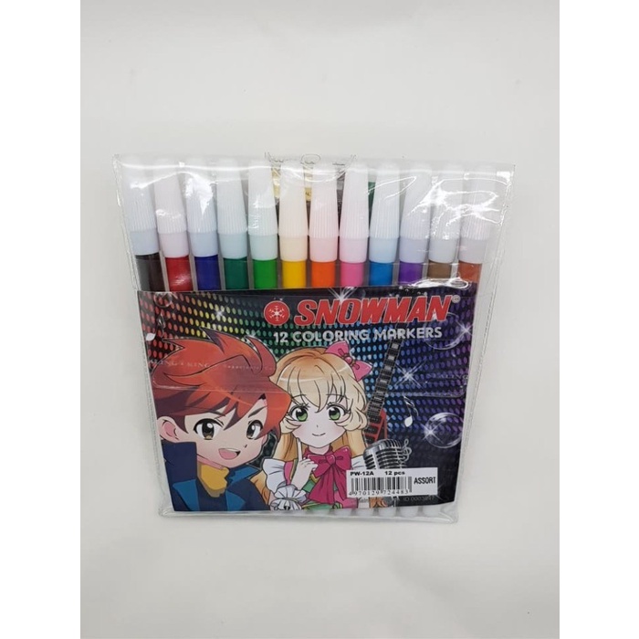 

Spidol 12 Warna Snowman