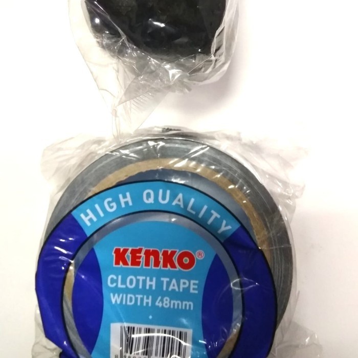 

lakban linen( cloth tape) kenko 2" hitam.