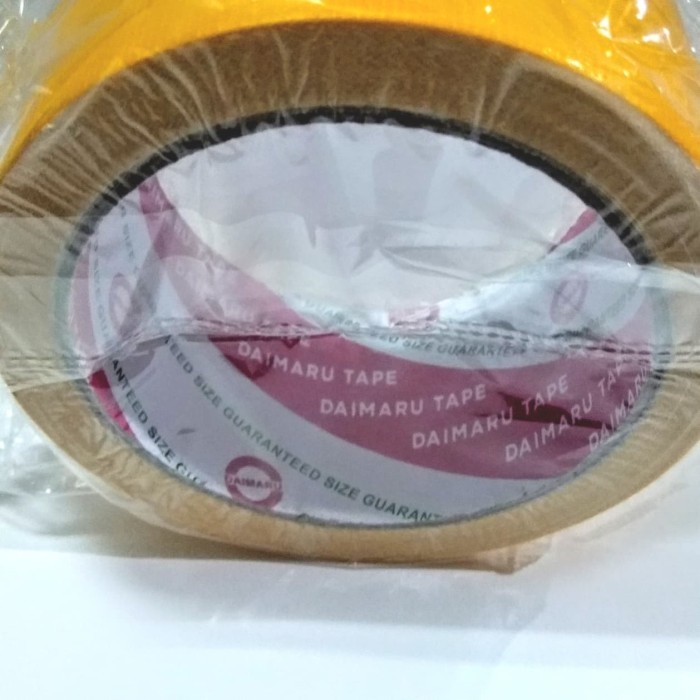 

lakban linen(cloth tape) daimaru 2" kuning