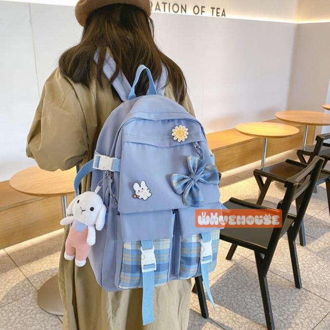 Joshee Tas Ransel Wanita Backpack Tas Sekolah anak Import fashion
