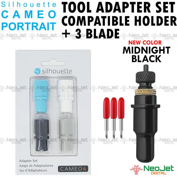 

Paket Tool Adapter Compatible Holder Blade Pisau Portrait Cameo
