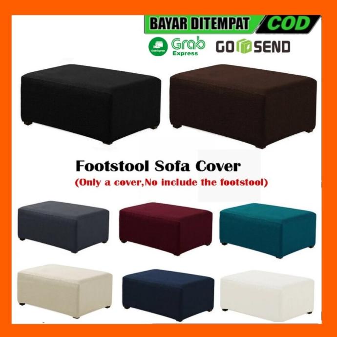 COVER SOFA PUFF ELASTIS SARUNG SOFA FOOTSTOOL ELASTIS SARUNG SOFA