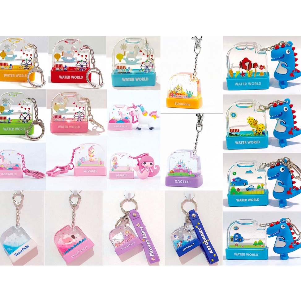 

[PROMO N2ND] custom stamp / stempel nama unik dan lucu ww pony and pegasus mermaid dengan gantungan kunci 16