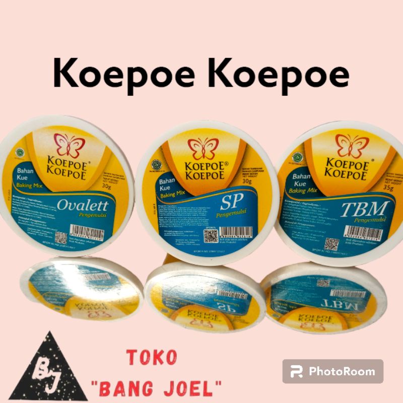 

Koepoe Koepoe SP Pengemulsi 30Gram / Koepoe Koepoe Ovalet Pengemulsi 30Gram / Koepoe Koepoe TBM Pengemulsi 35Gram