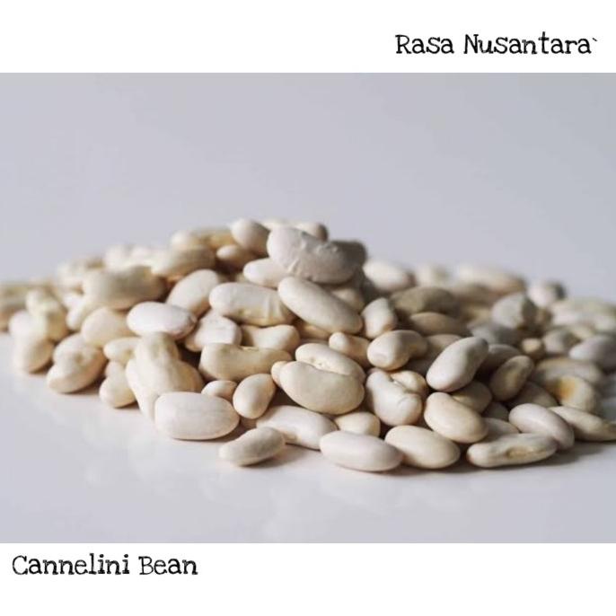 

Canelini Bean 500gr / white kidney ( kacang buncis import premium )
