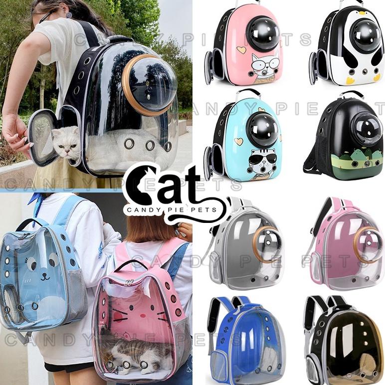 bisa cod Tas Kucing Ransel Jumbo Tas Astronot Kucing Ransel Kucing Transparan Pet Accessories MURAH 