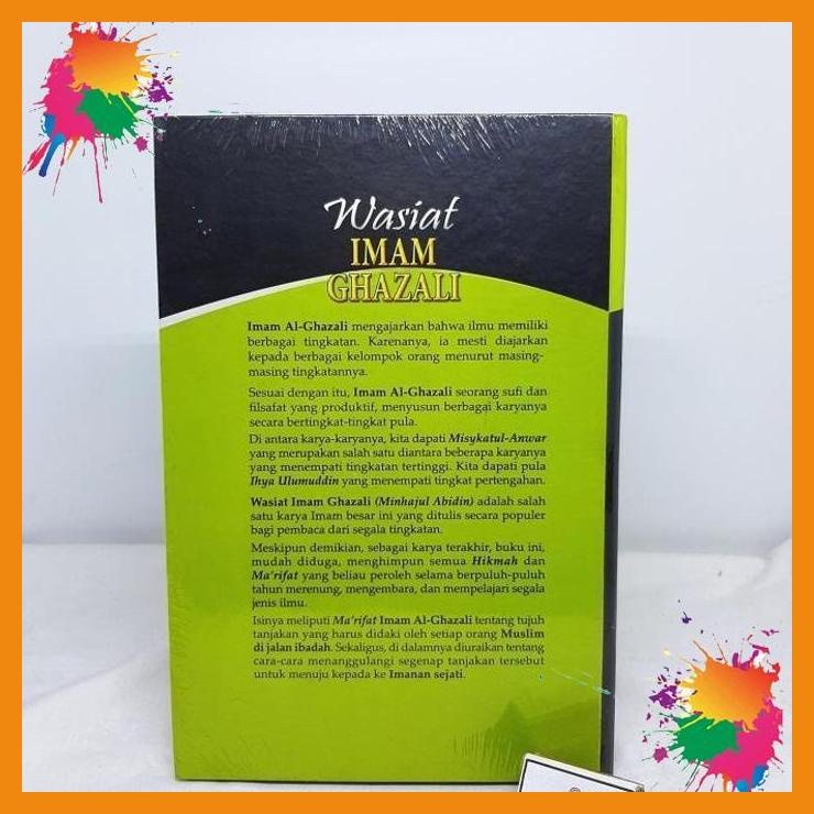 buku wasiat imam ghazali minhajul abidin imam al ghazali darul ulum [adb]