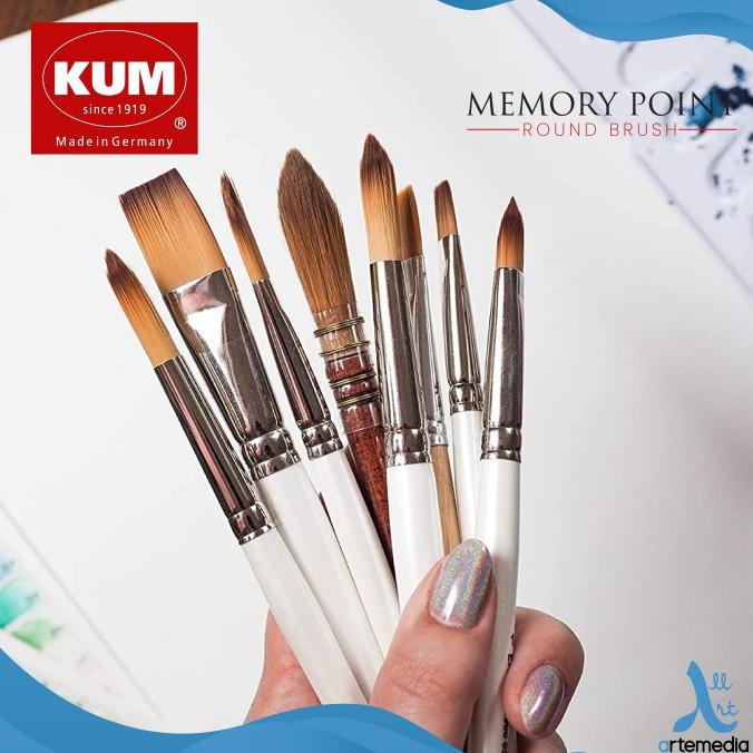 

Kuas Lukis Kum Memory Point Round Synthetic Brush Short Handle Terbaik Dikelasnya