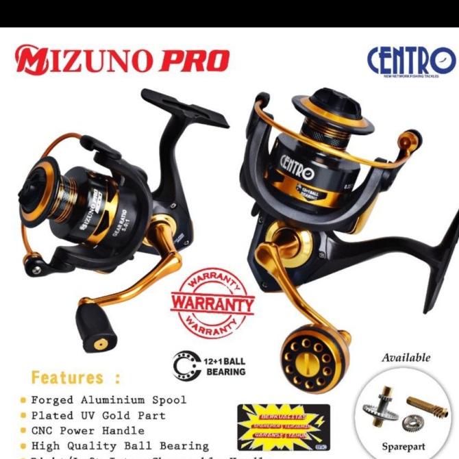 Reel Centro Mizuno Pro - Garansi Resmi