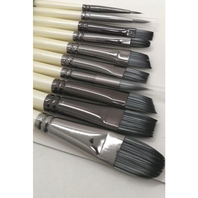 

Professional Artist Brush High Quality Nylon / Kuas Set Joyko Br 15 Dijamin Puas
