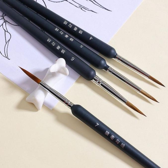 

11Pcs Paint Brush Set Kuas Lukis Liner Kuas Lukis Cat Air Set Terbaik Dikelasnya