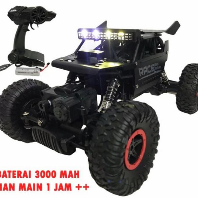 MOBIL REMOT RC 4WD ROCK CLIMBER MAINAN REMOTE CONTROL - MONSTER RACE