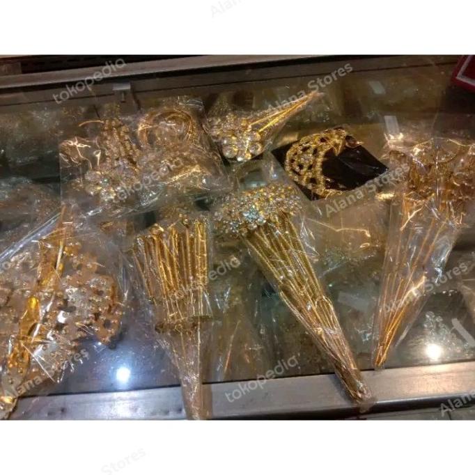 accessories aksesoris kepala cadar pengantin adat betawi