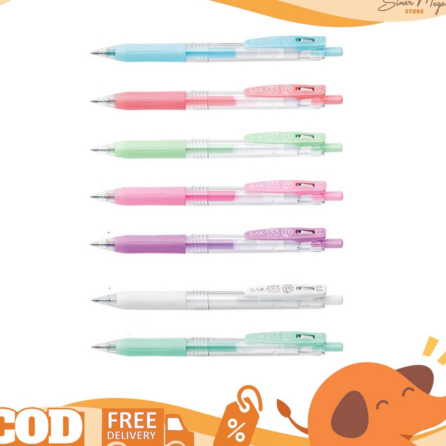 

TLYC6526 11.11 Zebra Pulpen Gel Sarasa Clip Milky Series 0,5mm