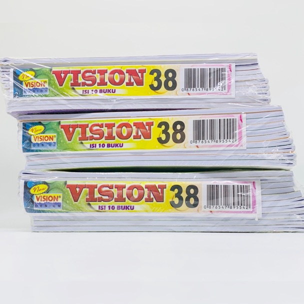 

Big Sale¯Buku Tulis VISION 10x38 Lembar A5