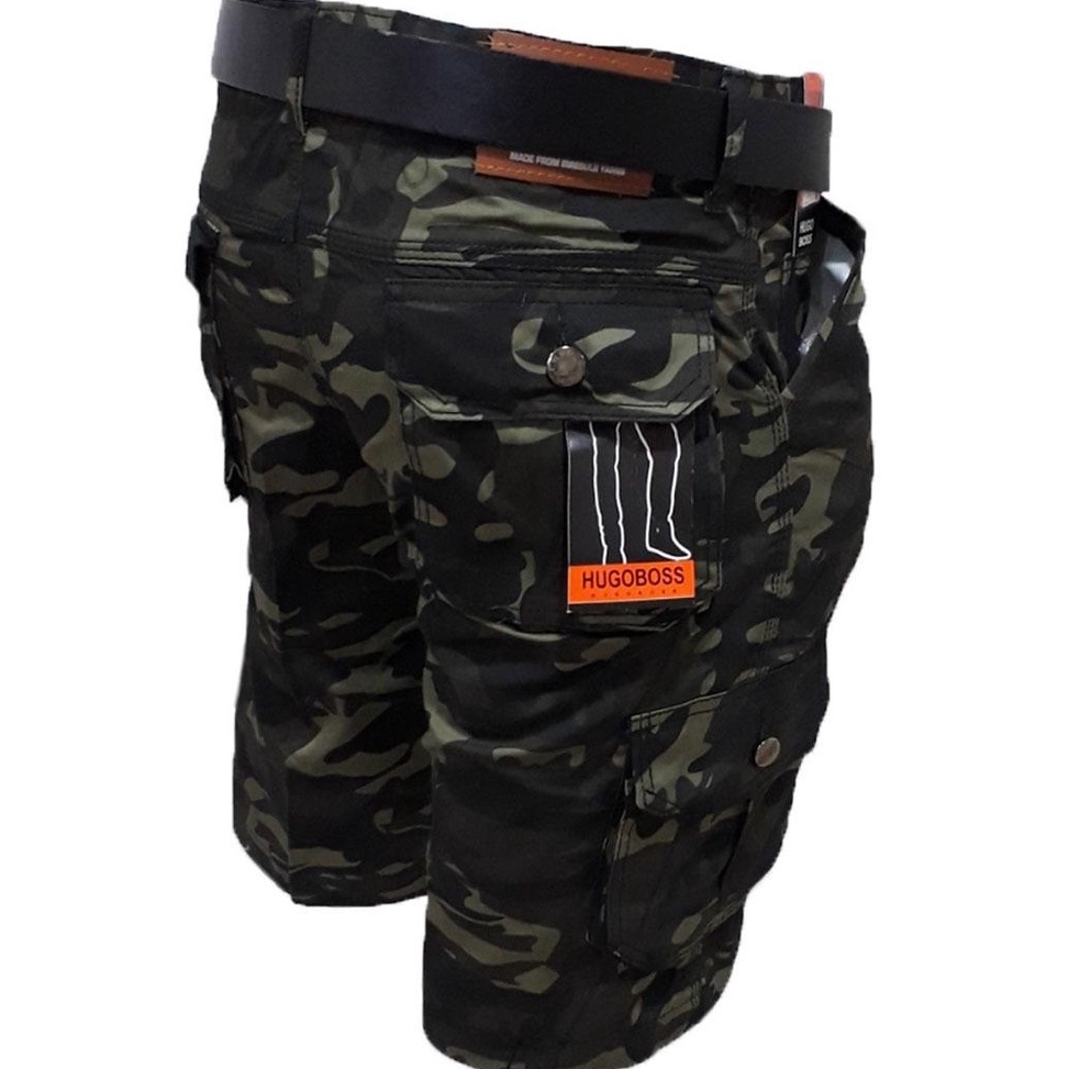 ㊒ COD Celana Pendek Cargo Loreng / Celana Cargo Pendek Loreng / Celana Loreng Pendek / Celana Cargo 