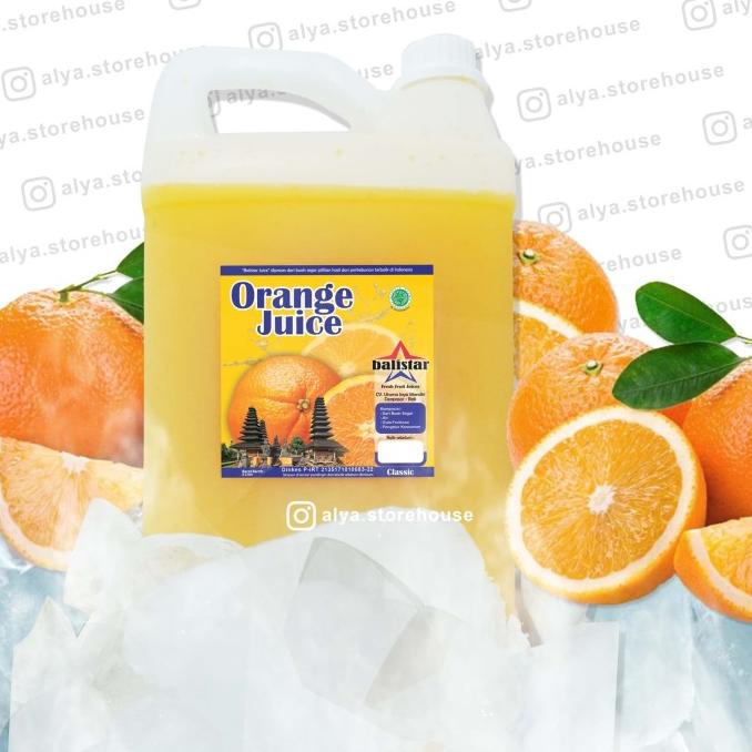 

Fresh Juice BALISTAR Jeruk (5 Liter)