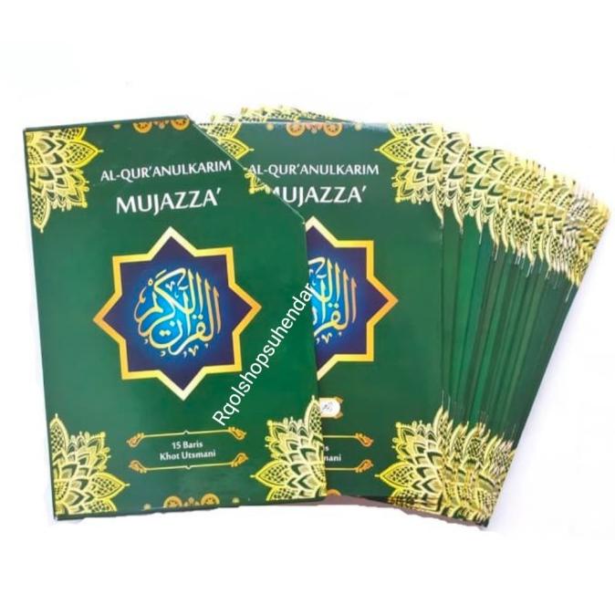 

Al-Qur'an per Juz Mujazza Utsmani A4 Besar Box Lengkap 30 jus Quran