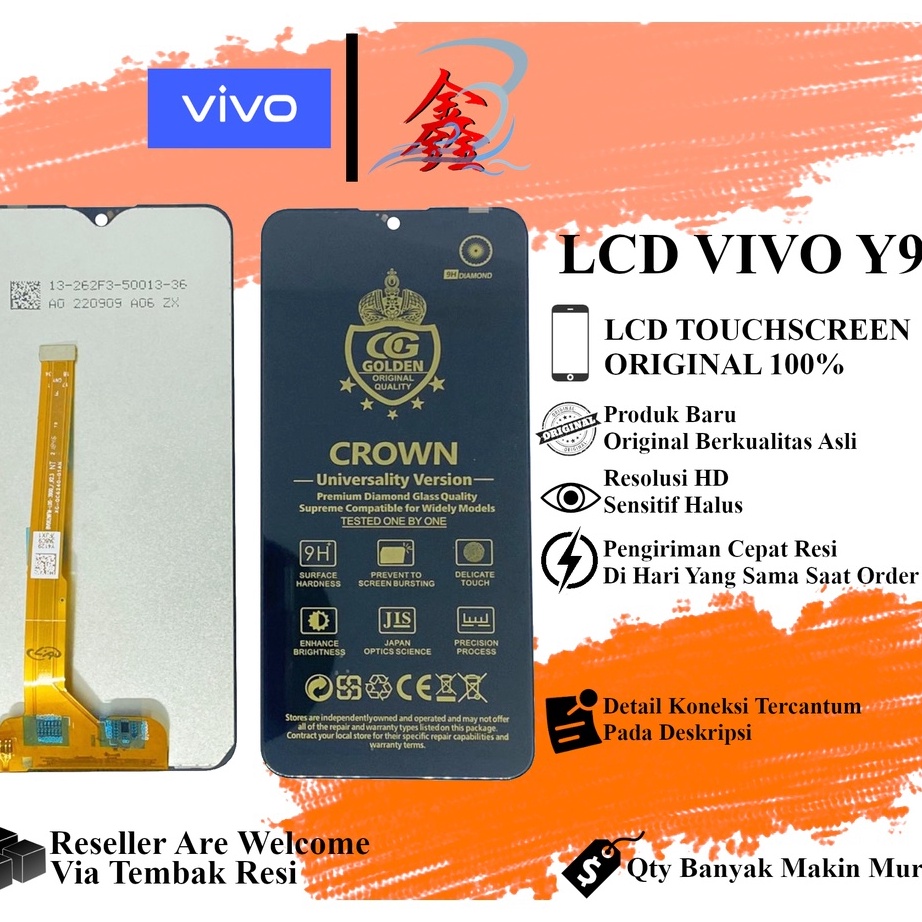 PGWQ3240 Free Ongkir LCD TOUCHSCREEN VIVO Y91 / Y91C / Y93 / Y95 FULLSET
