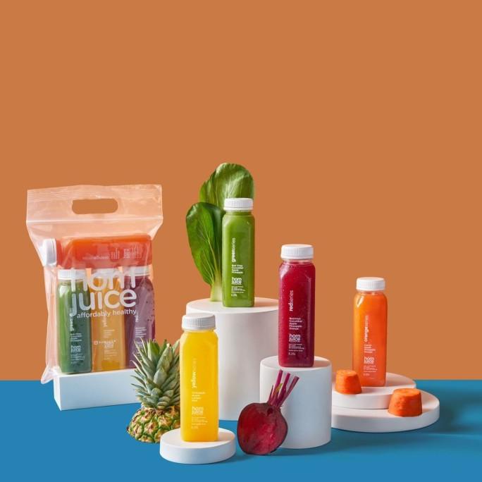 

Healthy Set Cold Pressed Juice by Homjuice Jus Sehat Jus Detox (ISI 4)
