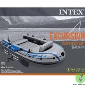 Perahu Karet Excursion 4 Boat Set - Intex