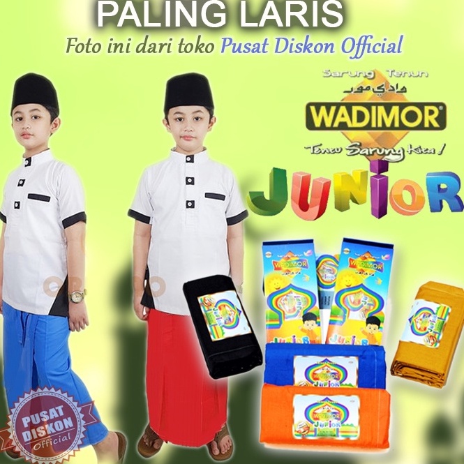Dijual Murah?? Sarung anak Laki laki WADIMOR Sarung anak WADIMOR Wadimor Junior Original 51