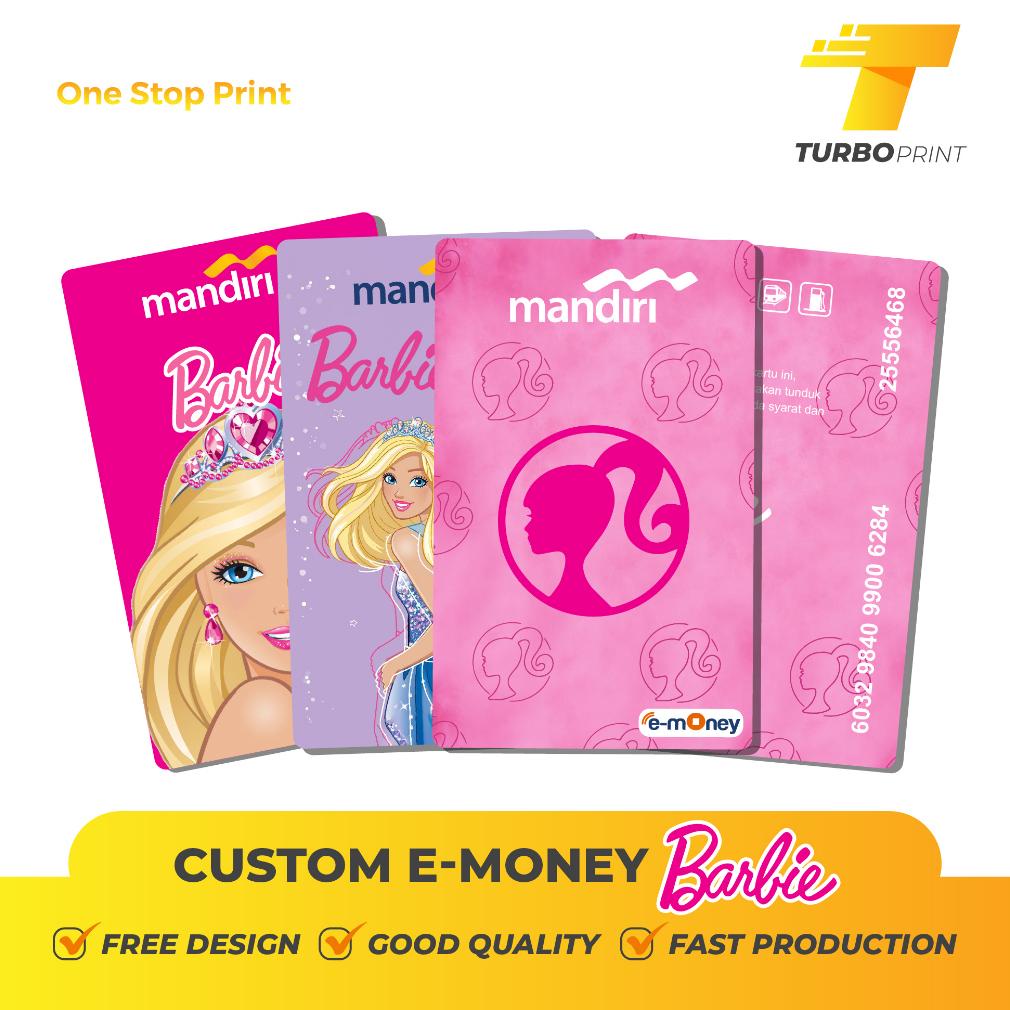 FLASH SALE E MONEY / FLAZZ BARBIE SPECIAL EDITION / LIMITED / BARBIE SOUVENIR CARD