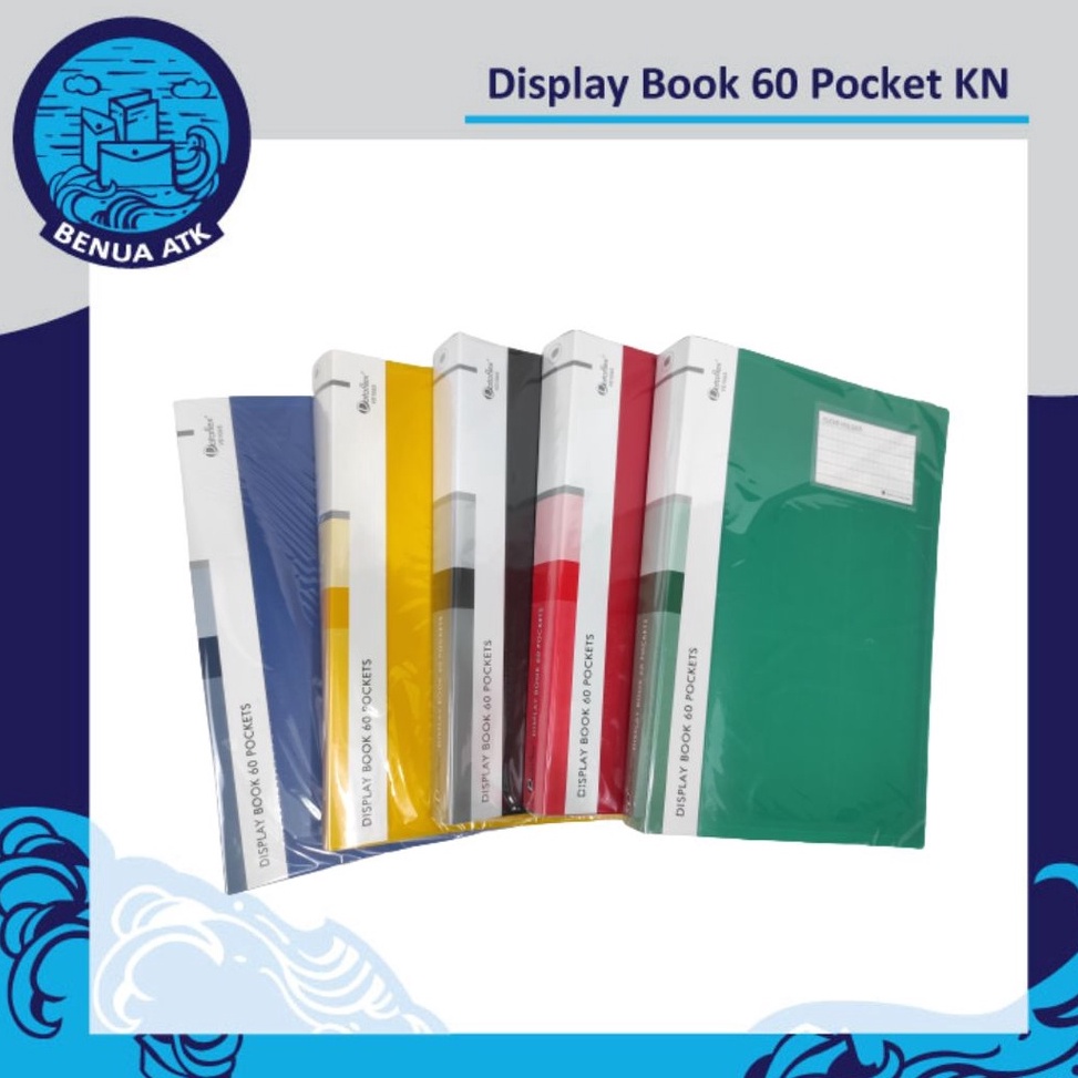 

➜Ready✺ Display Book / Clear Holder 60 Pocket + Kartu Nama Folio Dataflex DF-823 L88 ❊