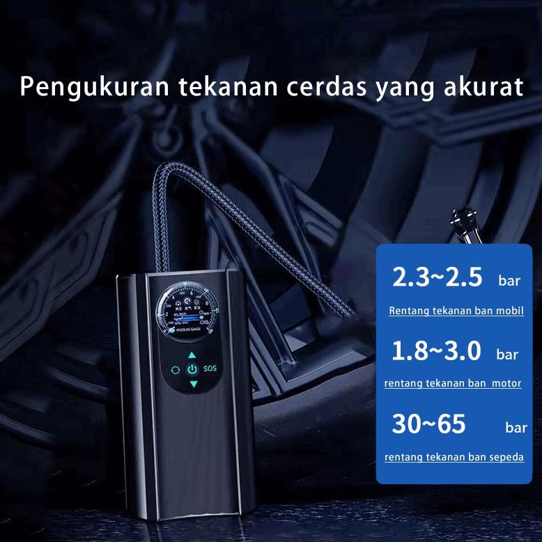 CUCI GUDANG ZACRO POMPA BAN MOTOR DAN MOBIL  ELECTRIC PORTABLE