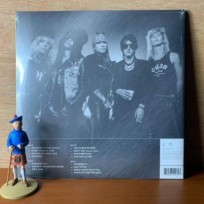 PIRINGAN HITAM / VINYL GUNS N ROSES - GREATEST HITS