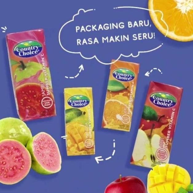 

Country Choice Juice 250ml 1 Dus Isi 24pcs