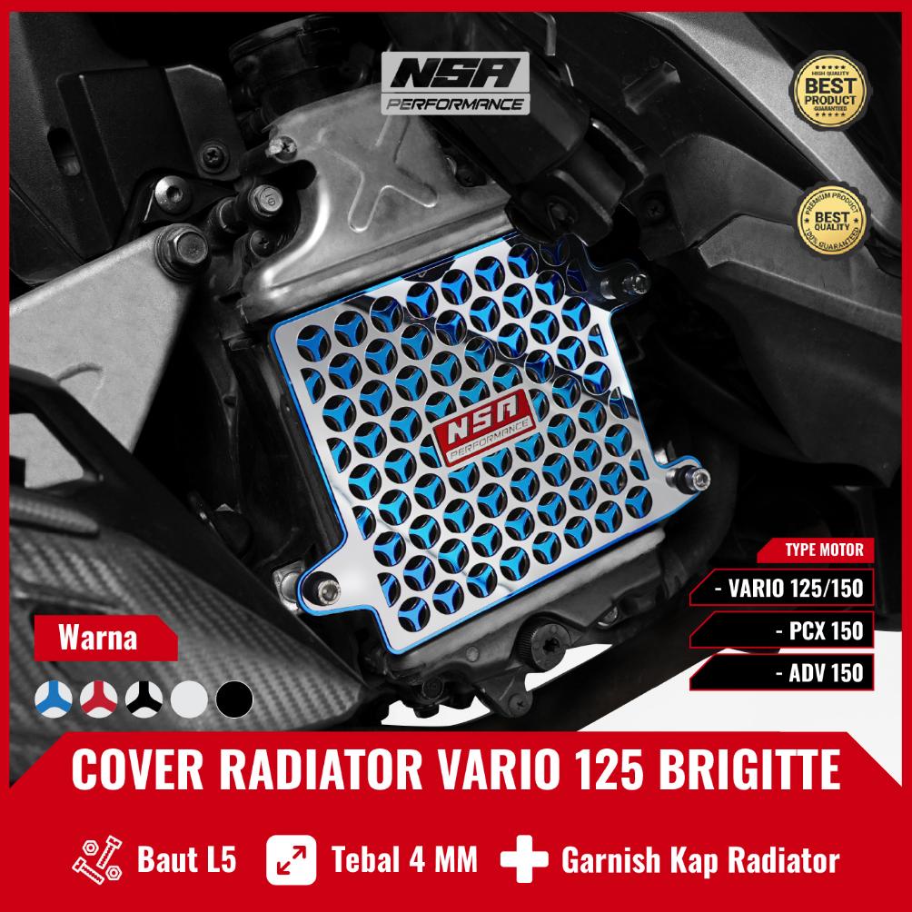 COD COVER RADIATOR VARIO 125 - 150 PCX 150 ADV 150 TWOTONE BRIGITTE NSA TUTUP RADIATOR VARIO 125-150