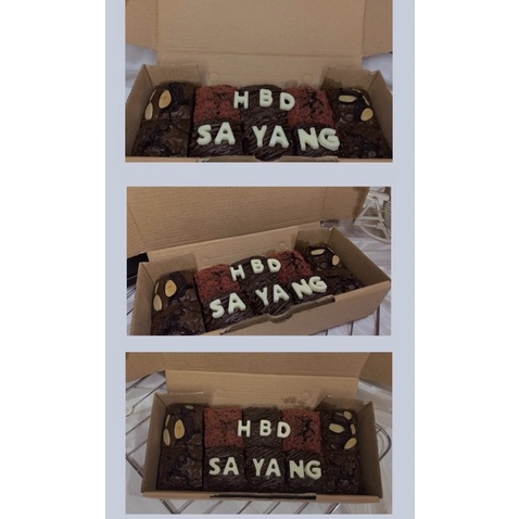 

Brownies foody shiny crust