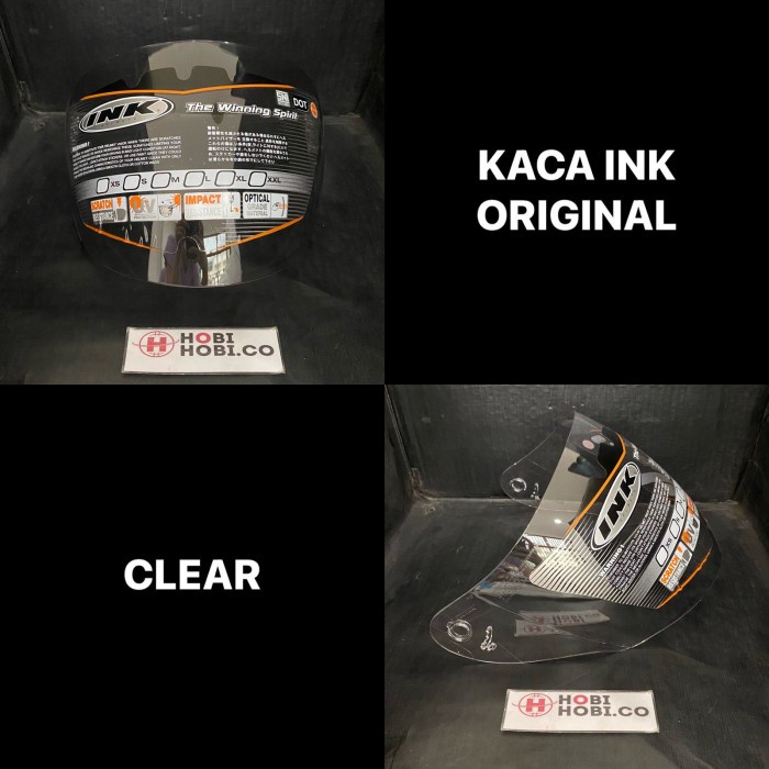 Terlaris Kaca Visor Ink Centro 100 % Original Ink Kaca Ink Centro Clear Ori