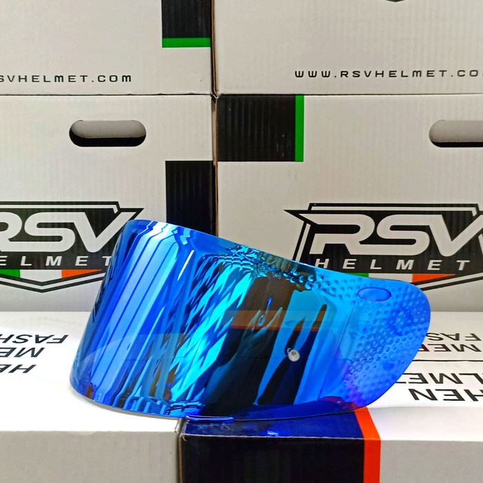 Terlaris Visor Helm Rsv Ff500 Iridium Red, Blue & Green / Visor Rsv