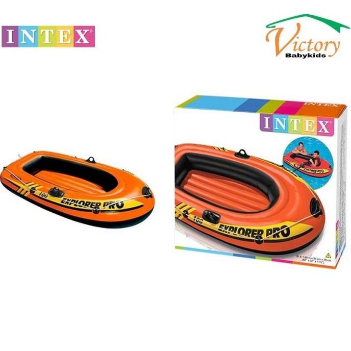 new INTEX Perahu Karet 58355 Pro 100 Boat (murah)