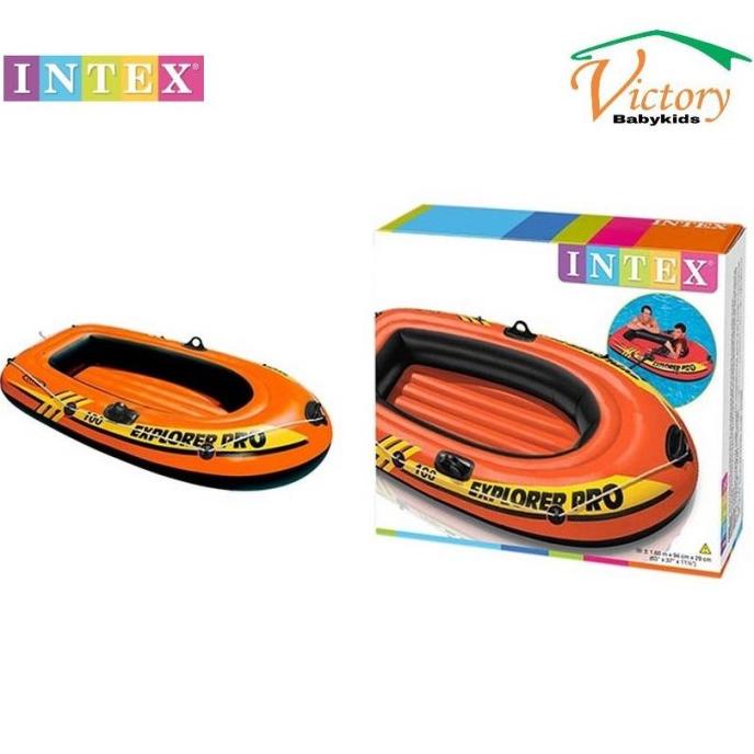 new INTEX Perahu Karet 58355 Pro 100 Boat (murah)