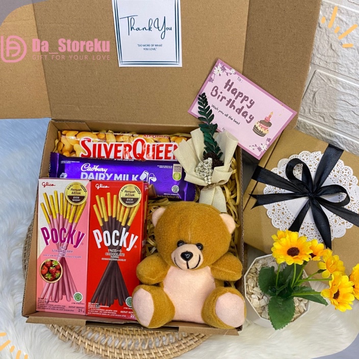 

GRXD7603 ✔✔SALE✔✔ HAMPERS GIFT BOX BONEKA KADO BONEKA MIX/ HADIAH VALENTINE / GIFT WISUDA / HAMPERS KADO ULANG TAHUN MURAH
