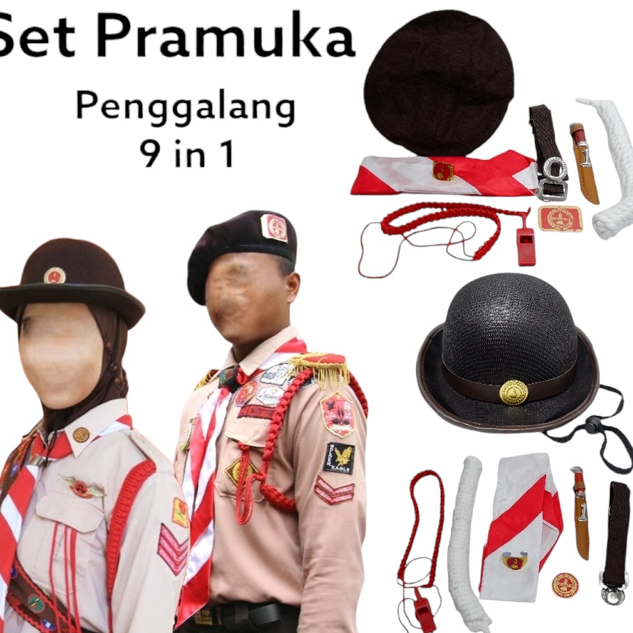 

JHXP4682 11.11 Perlengkapan Pramuka Satu 1 Set Lengkap Siswa Siswi Putra Putri Penggalang SD SMP Cowok Cewek