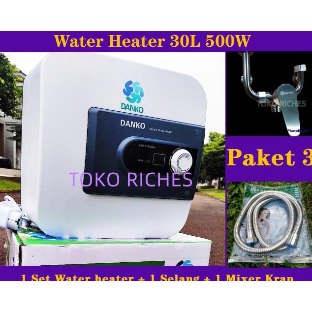 Water heater Instan Kamar Mandi /Pemanas air listrik Riches Terbaru