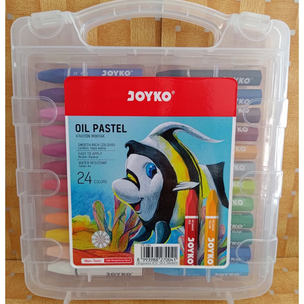 

Stock Banyak.. Krayon Joyko 24 Warna / Oil Pastel Joyko / Crayon Joyko OP-24S TM8