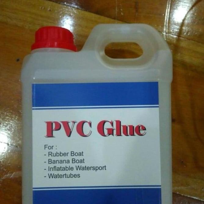 (terlaris) lem perahu karet material pvc dan hypallon merk zebec
