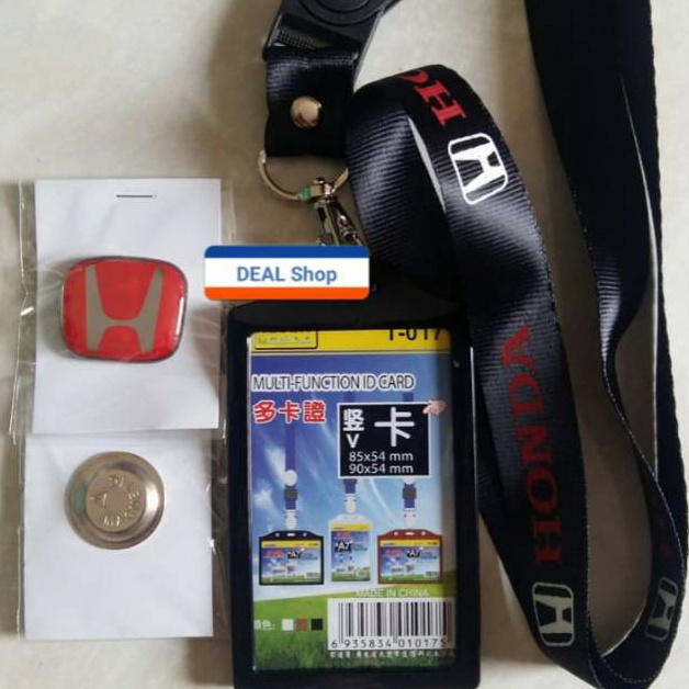 

Best Satu Set Pin Honda dan Tali IdCard WMP