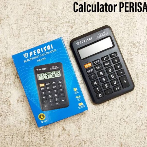 

Big Sale Calculator / Kalkulator Saku Perisai PE-130 A37