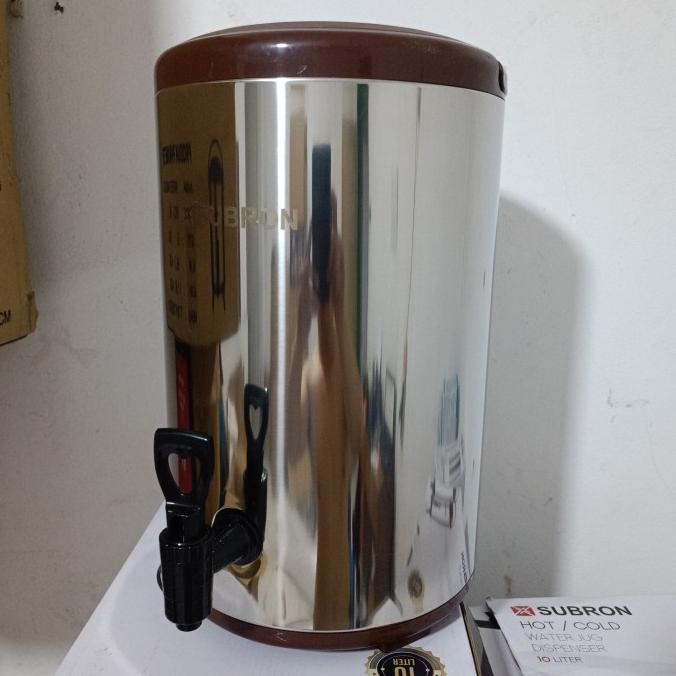 Water tank Jug Dispenser Juice Teh Kopi Stainless steel