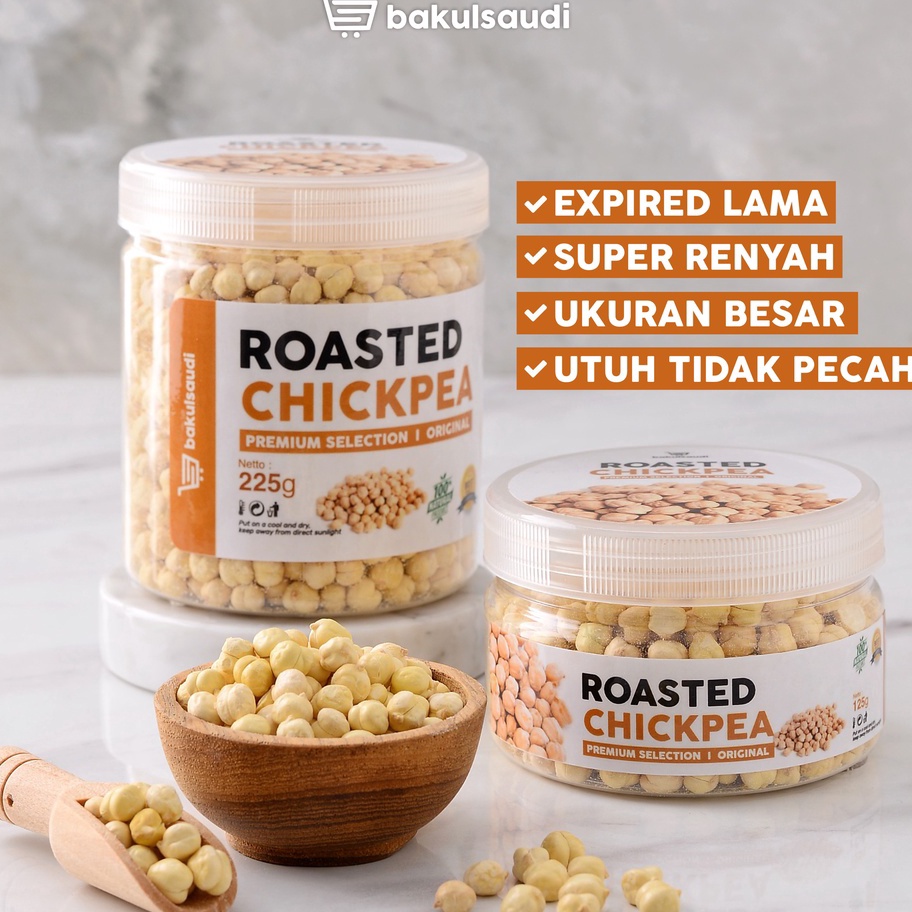 

HTVN3864 Terbaru 3.3 Kacang Arab Premium Panggang Renyah & Gurih Original 100% Roasted Chickpeas Chickpea Garbanzo Asli