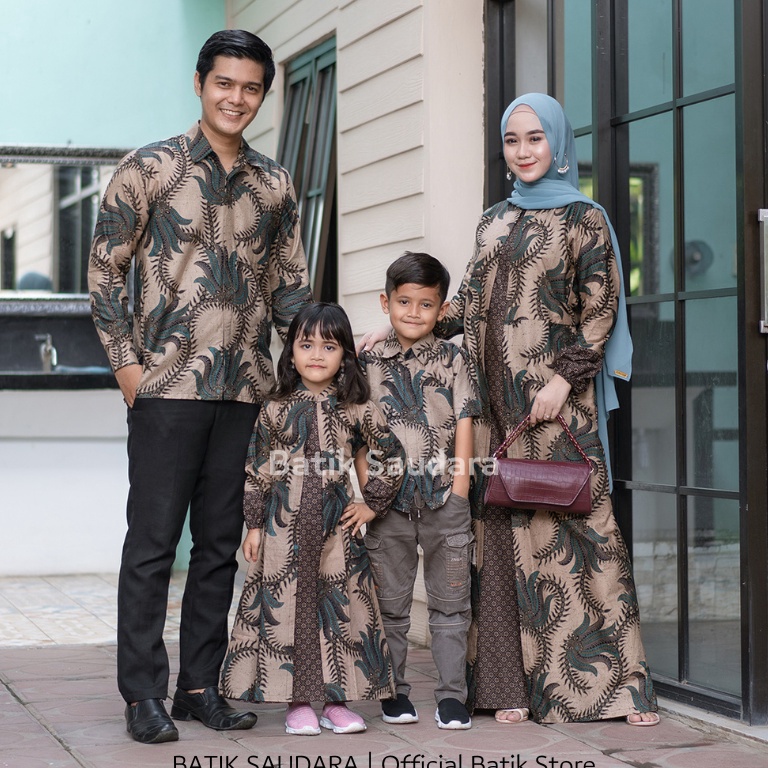 [NL974] Gamis Syari Jumbo Busui Resleting Depan Kekinian Terbaru Baju Ibu ibu Motif Batik Kain Katun